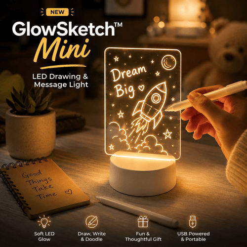 GlowSketch™ Mini – LED Drawing & Message Light