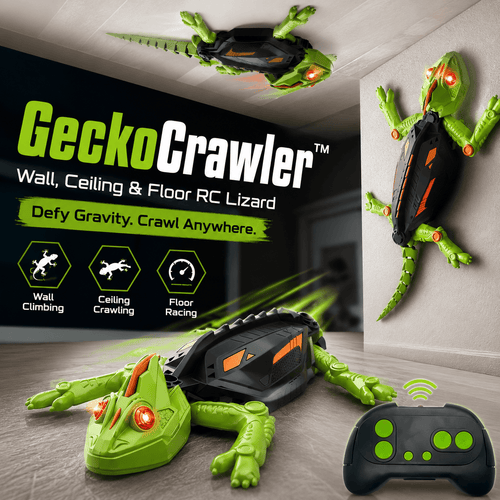 GeckoCrawler™ – Wall, Ceiling & Floor RC Lizard