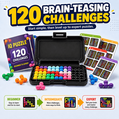 Brainy Beads™ – IQ Puzzle Game