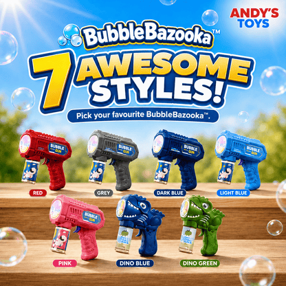 BubbleBazooka™ – Electric Handheld Bubbles