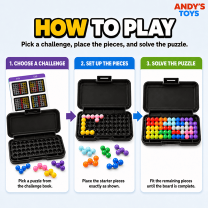 Brainy Beads™ – IQ Puzzle Game