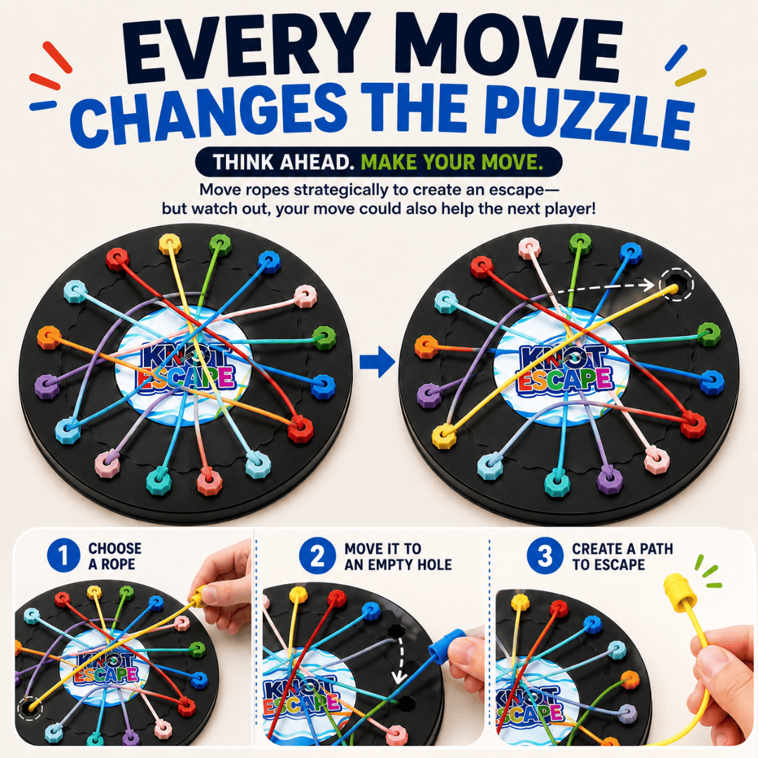 KnotEscape™ – Untangle Rope Puzzle Game