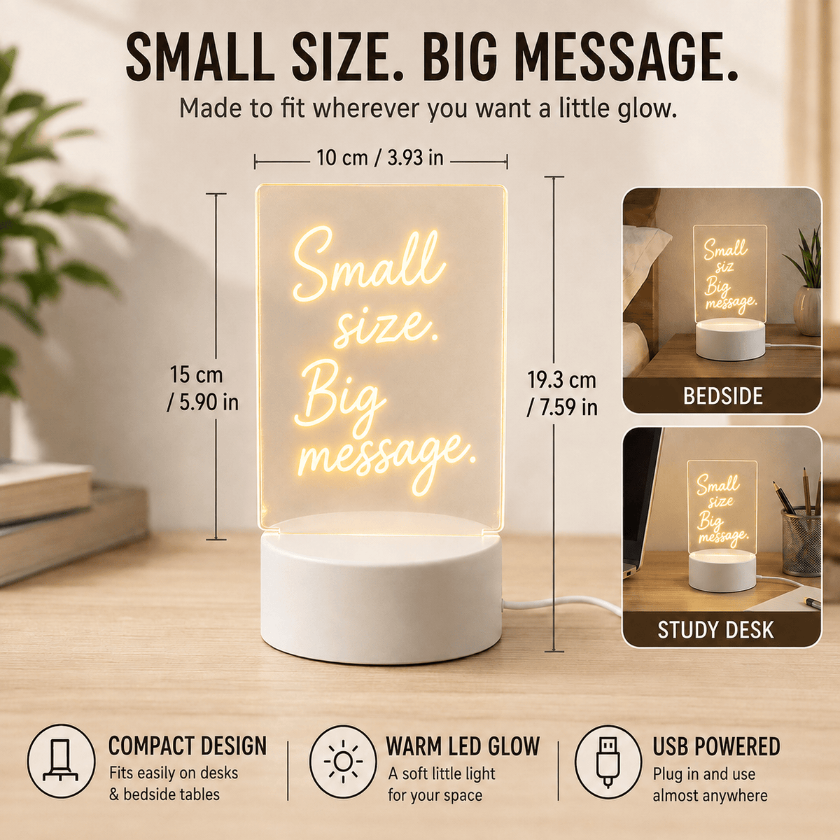GlowSketch™ Mini – LED Drawing & Message Light