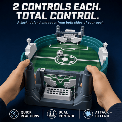 Soccer Showdown™ – Head to Head Tabletop Soccer Game