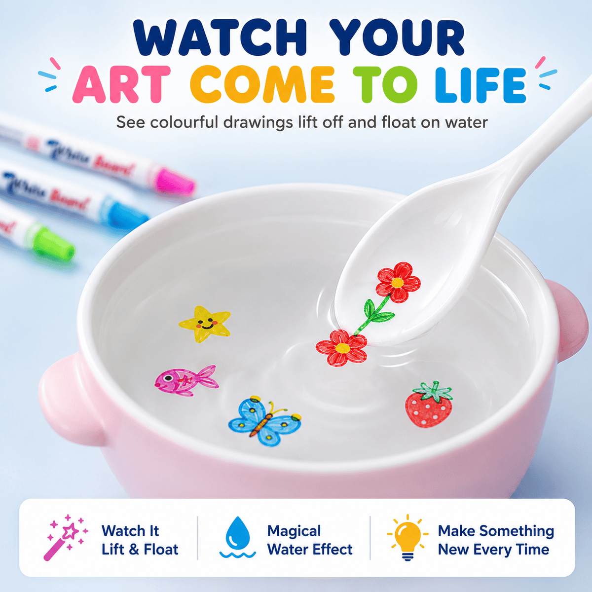 FloatArt™ – Magic Floating Water Drawing Set