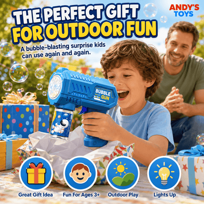 BubbleBazooka™ – Electric Handheld Bubbles