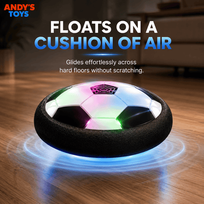 America's #1 Hover Soccer Ball – LED Lights & Safe Indoor Play