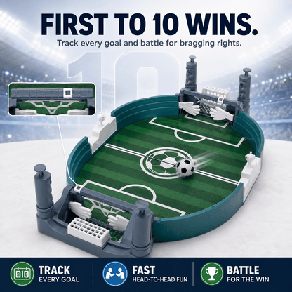 Soccer Showdown™ – Head to Head Tabletop Soccer Game