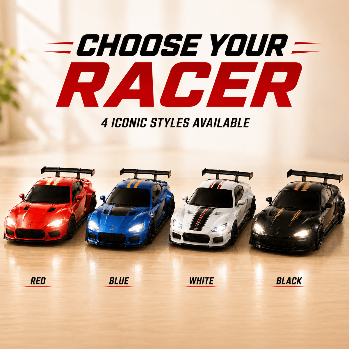 Desktop Racers™ – The Ultimate Mini Racetrack for All Ages