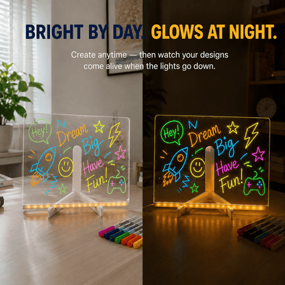 GlowSketch™ – LED Drawing & Message Board