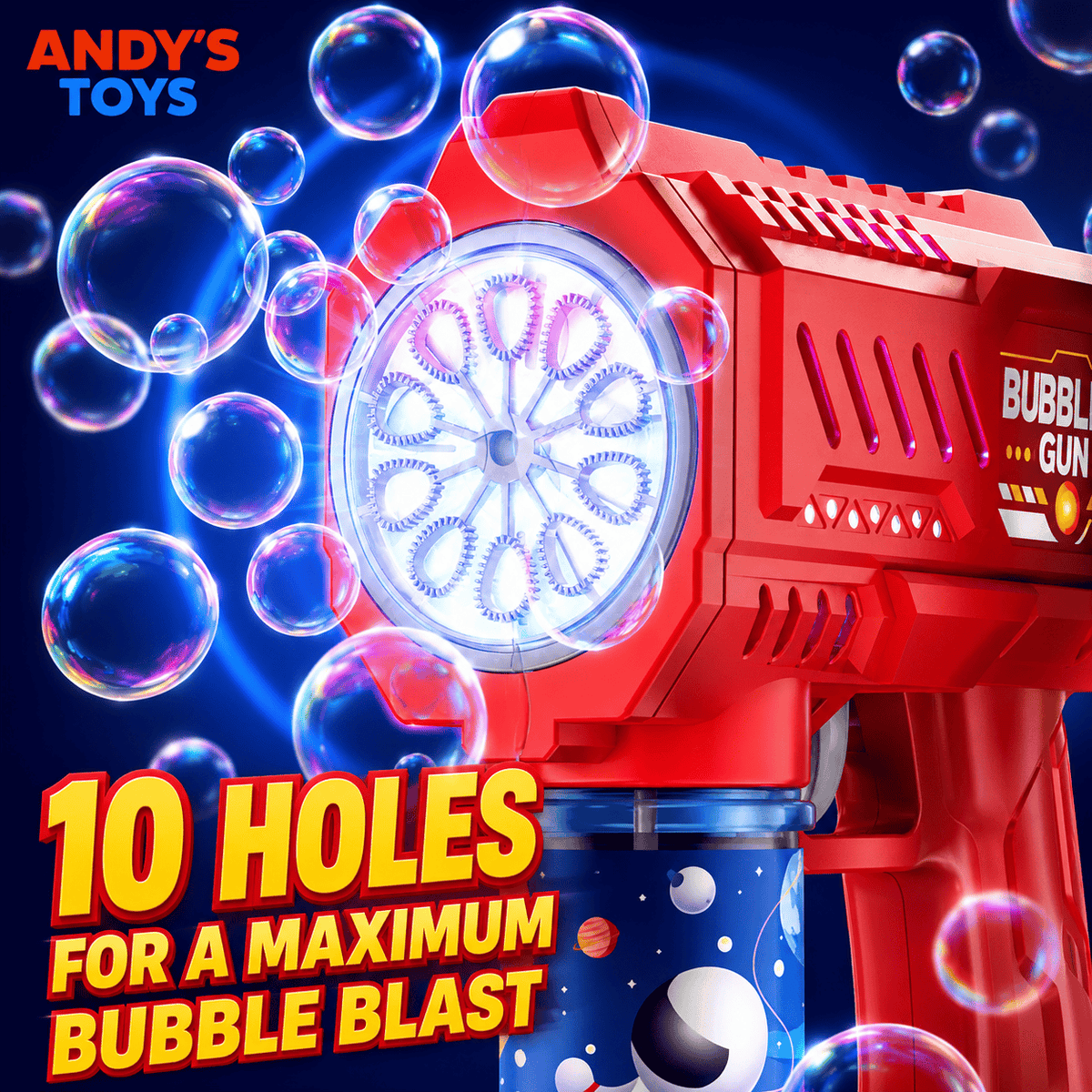 BubbleBazooka™ – Electric Handheld Bubbles