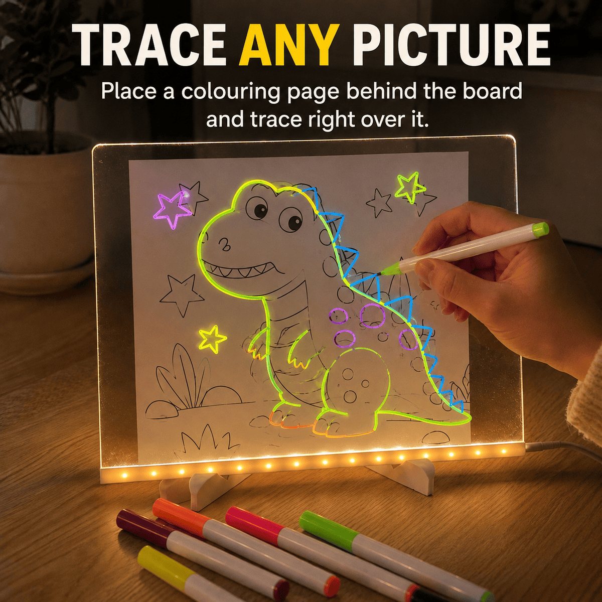 GlowSketch™ – LED Drawing & Message Board