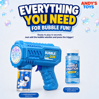 BubbleBazooka™ – Electric Handheld Bubbles