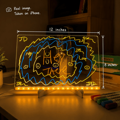 GlowSketch™ – LED Drawing & Message Board