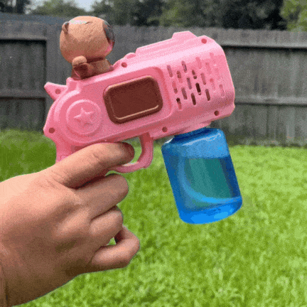 BubbleBazooka™ – Electric Handheld Bubbles