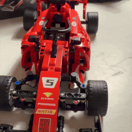 ApexRacer™ – 455 Piece Formula Racing Car Building Set